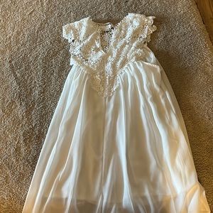 White shirt or dress